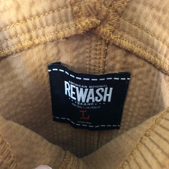 Rewash Brown Corduroy Overall Dress - Picture 3 of 4
